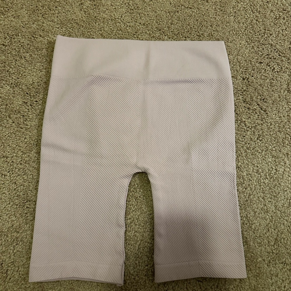 Lavender Biker Shorts